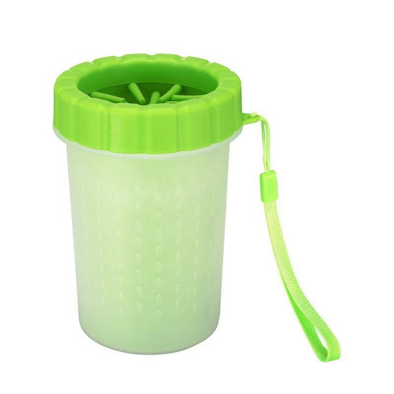 Pet foot-washing cup