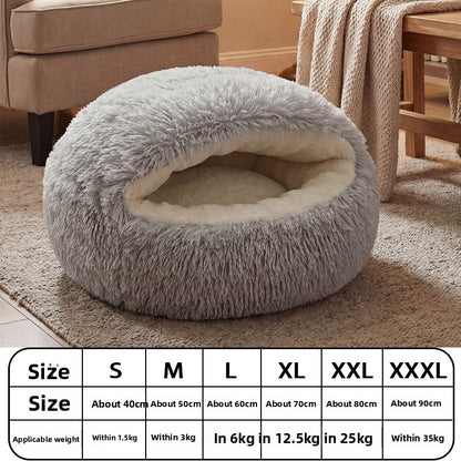 Soft Plush Bear Paw Pet House for Dogs and Cats